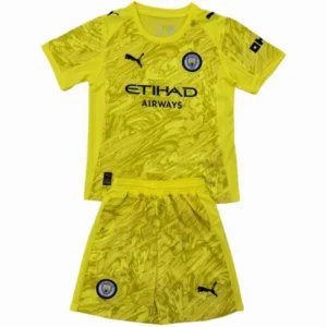 Manchester City Niños Conjunto 2025 2026 Portero Amarillo - Manchester City Niños Barata | 7camisetas