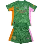 Manchester City Niños Conjunto 2025 2026 Portero Verde - Manchester City Niños Barata | 7camisetas