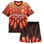 Manchester City Niños Conjunto 2026 2027 Portero Naranja - Manchester City Niños Barata | 7camisetas