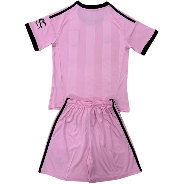 Manchester United Niños Conjunto 2025 2026 Portero Rosa - Manchester United Niños Barata | 7camisetas