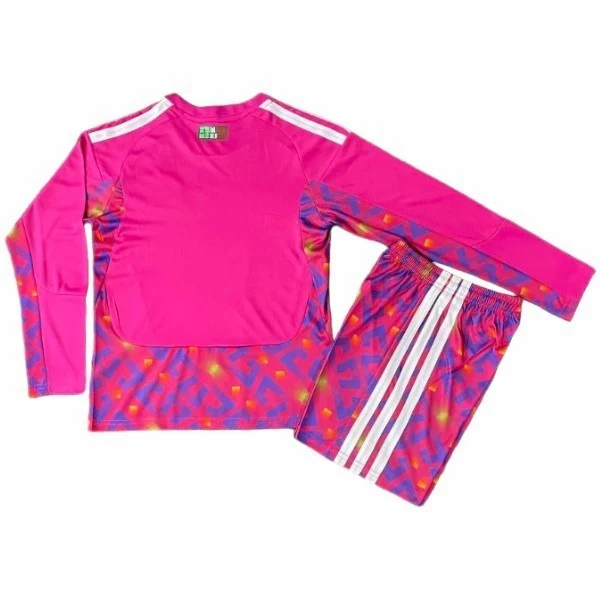 México Niños Conjunto 2026 Portero Rosa - Playera Mexico 2026 Niños | 7camisetas