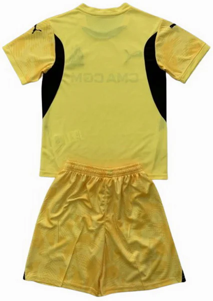 Marsella Niños Conjunto 2024 2025 Portero Amarillo - Marsella Niños Barata | 7camisetas