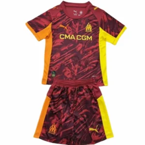 Marsella Niños Conjunto 2025 2026 Portero Rojo - Marsella Niños Barata | 7camisetas