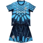 Marsella Niños Conjunto 2026 2027 Portero Azul - Marsella Niños Barata | 7camisetas