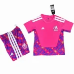 México Niños Conjunto 2026 Portero Rosa - Playera Mexico 2026 Niños | 7camisetas