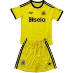 Newcastle United Niños Conjunto 2025 2026 Portero Amarillo - Newcastle United Niños Barata | 7camisetas