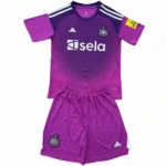 Newcastle United Niños Conjunto 2025 2026 Portero Púrpura - Newcastle United Niños Barata | 7camisetas