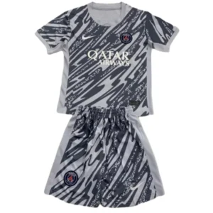 Paris Saint Germain Niños Conjunto 2024 2025 Portero Gris - Paris Saint Germain Niños Barata | 7camisetas