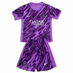 Paris Saint Germain Niños Conjunto 2024 2025 Portero Púrpura - Paris Saint Germain Niños Barata | 7camisetas
