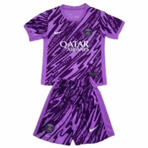 Paris Saint Germain Niños Conjunto 2024 2025 Portero Púrpura - Paris Saint Germain Niños Barata | 7camisetas