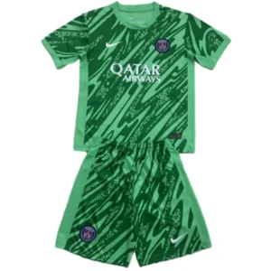 Paris Saint Germain Niños Conjunto 2024 2025 Portero Verde - Paris Saint Germain Niños Barata | 7camisetas
