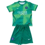 Paris Saint Germain Niños Conjunto 2026 2027 Portero Verde - Paris Saint Germain Niños Barata | 7camisetas
