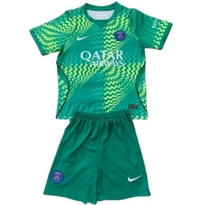 Paris Saint Germain Niños Conjunto 2026 2027 Portero Verde - Paris Saint Germain Niños Barata | 7camisetas