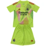 Real Madrid Niños Conjunto 2024 2025 Portero Amarillo - Real Madrid Niños Barata | 7camisetas
