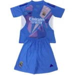 Real Madrid Niños Conjunto 2024 2025 Portero Azul - Real Madrid Niños Barata | 7camisetas