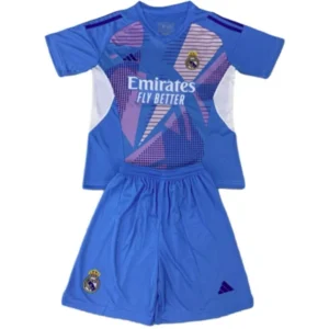 Real Madrid Niños Conjunto 2024 2025 Portero Azul - Real Madrid Niños Barata | 7camisetas
