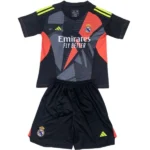 Real Madrid Niños Conjunto 2024 2025 Portero Negro - Real Madrid Niños Barata | 7camisetas