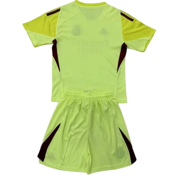 Real Madrid Niños Conjunto 2025 2026 Portero Amarillo - Real Madrid Niños Barata | 7camisetas