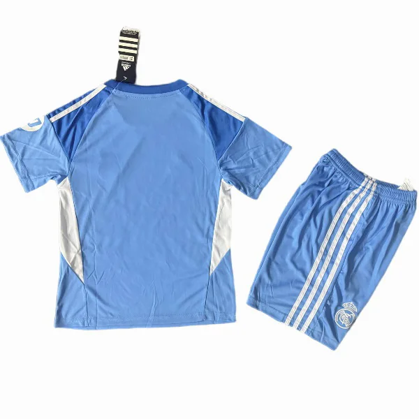 Real Madrid Niños Conjunto 2025 2026 Portero Azul - Real Madrid Niños Barata | 7camisetas