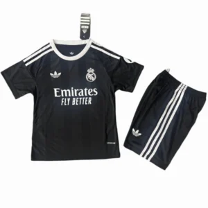 Real Madrid Niños Conjunto 2025 2026 Portero Negro - Real Madrid Niños Barata | 7camisetas