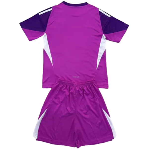 Real Madrid Niños Conjunto 2025 2026 Portero Púrpura - Real Madrid Niños Barata | 7camisetas