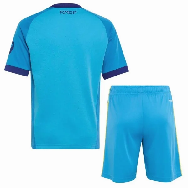 Real Madrid Niños Conjunto 2026 2027 Portero Azul - Real Madrid Niños Barata | 7camisetas