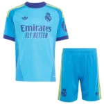 Real Madrid Niños Conjunto 2026 2027 Portero Azul - Real Madrid Niños Barata | 7camisetas