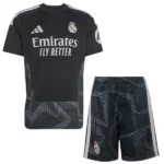 Real Madrid Niños Conjunto 2026 2027 Portero Negro - Real Madrid Niños Barata | 7camisetas