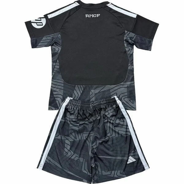 Real Madrid Niños Conjunto 2026 2027 Portero Negro - Real Madrid Niños Barata | 7camisetas