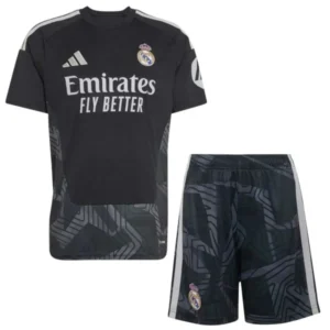 Real Madrid Niños Conjunto 2026 2027 Portero Negro - Real Madrid Niños Barata | 7camisetas
