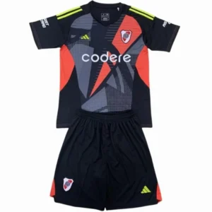 River Plate Niños Conjunto 2024 2025 Portero Negro - River Plate Niños Barata | 7camisetas