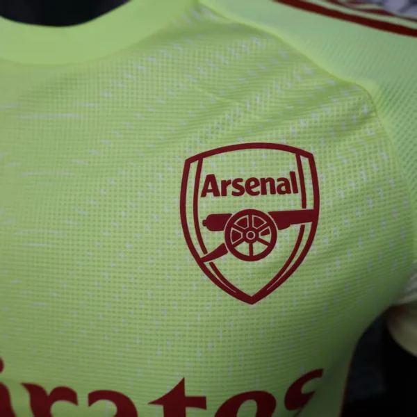 Arsenal Camiseta Edición Jugadores 2025 2026 Portero Amarilla - Camiseta Arsenal | 7camisetas