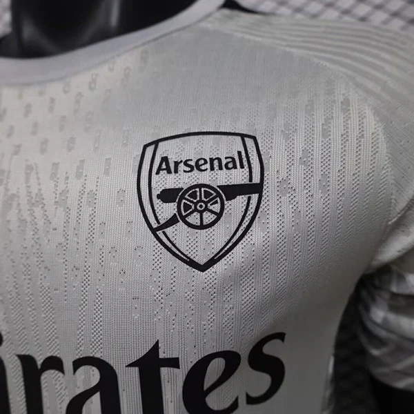 Arsenal Camiseta Edición Jugadores 2026 2027 Portero Gris - Camiseta Arsenal | 7camisetas