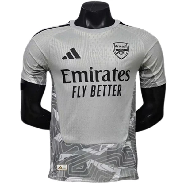Portero Jugadores Camiseta Arsenal 2026 2027 Gris Arsenal Camiseta Edición Jugadores 2026 2027 Portero Gris - Camiseta Arsenal | 7camisetas