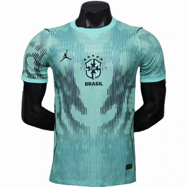 Portero Jugadores Camiseta Brasil 2026 Verde Brasil Camiseta Edición Jugadores 2026 Portero Verde - Camiseta Brasil | 7camisetas