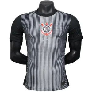 Corinthians Paulista Camiseta Edición Jugadores 2025 2026 Portero Gris | 7camisetas
