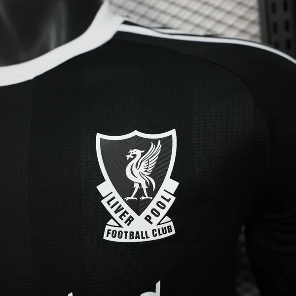 Liverpool Camiseta Edición Jugadores 2025 2026 Portero Negra - Camiseta Liverpool | 7camisetas