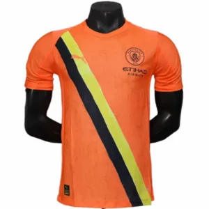 Manchester City Camiseta Edición Jugadores 2025 2026 Portero Naranja - Camiseta Manchester City | 7camisetas