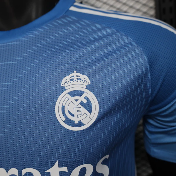 Real Madrid Camiseta Edición Jugadores 2025 2026 Portero Azul - Camiseta Real Madrid | 7camisetas