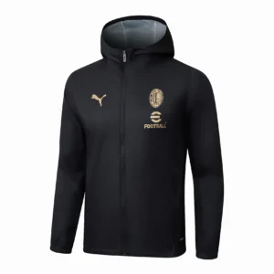AC Milan Rompevientos 2025 2026 Negro - AC Milan Barata | 7camisetas