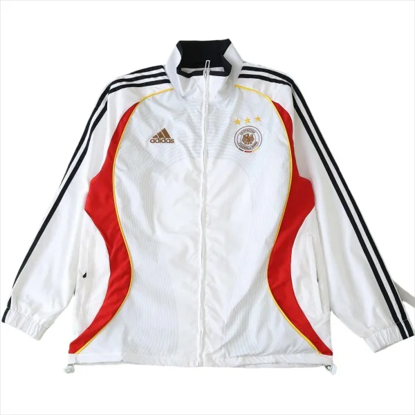 Rompevientos Alemania 2026 Blanco Rojo Alemania Rompevientos 2026 Blanco - Alemania Barata | 7camisetas