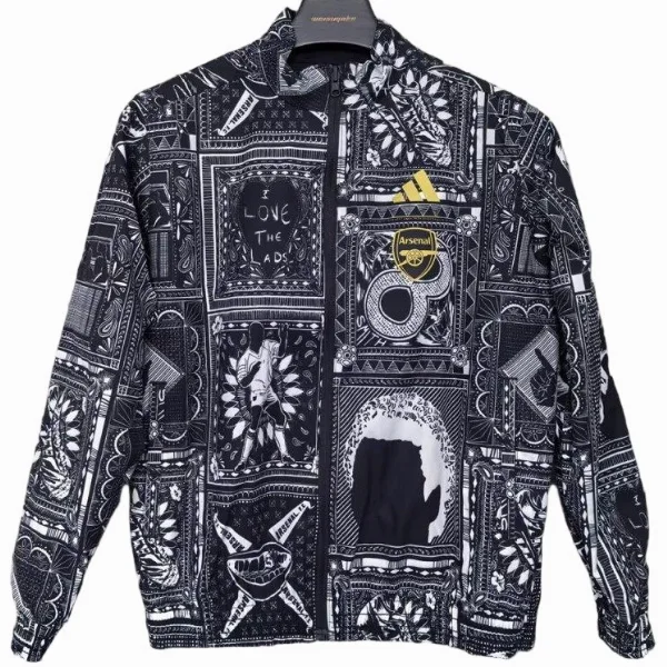 Arsenal Rompevientos 2023 2024 Negro - Arsenal Barata | 7camisetas