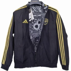 Arsenal Rompevientos 2023 2024 Negro - Arsenal Barata | 7camisetas