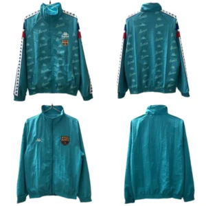 FC Barcelona Rompevientos 2025 2026 Verde - Giacca FC Barcelona | 7camisetas