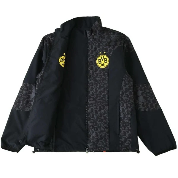 Borussia Dortmund Rompevientos 2025 2026 Negro - Borussia Dortmund Barata | 7camisetas
