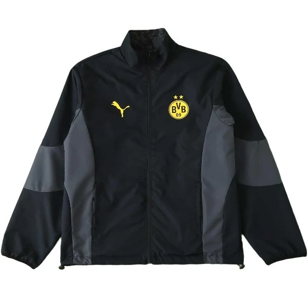 Borussia Dortmund Rompevientos 2025 2026 Negro - Borussia Dortmund Barata | 7camisetas