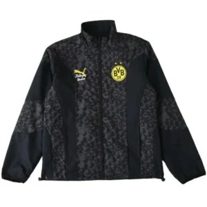 Borussia Dortmund Rompevientos 2025 2026 Negro - Borussia Dortmund Barata | 7camisetas