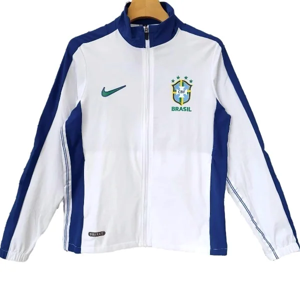 Rompevientos Brasil 2026 Azul Blanco Brasil Rompevientos 2026 Azul - Brasil Barata | 7camisetas