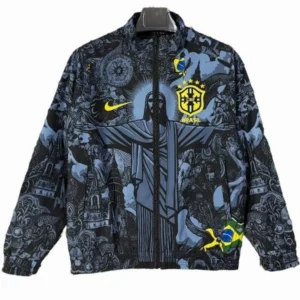 Brasil Rompevientos 2026 Gris - Brasil Barata | 7camisetas