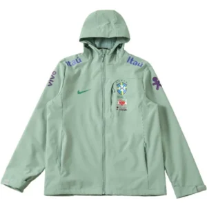 Brasil Rompevientos 2026 Verde - Brasil Barata | 7camisetas